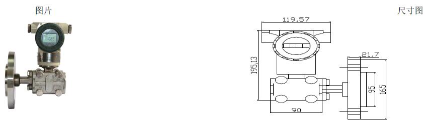 FG400 LT/RG 智能单法兰压力（液位）变送器(图1)