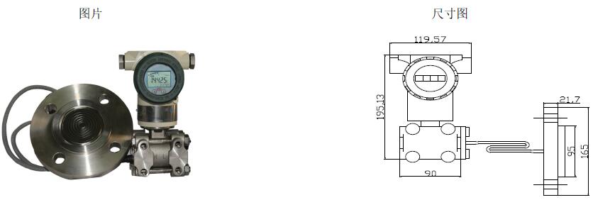 FG400 LT/RG 智能单法兰压力（液位）变送器(图2)